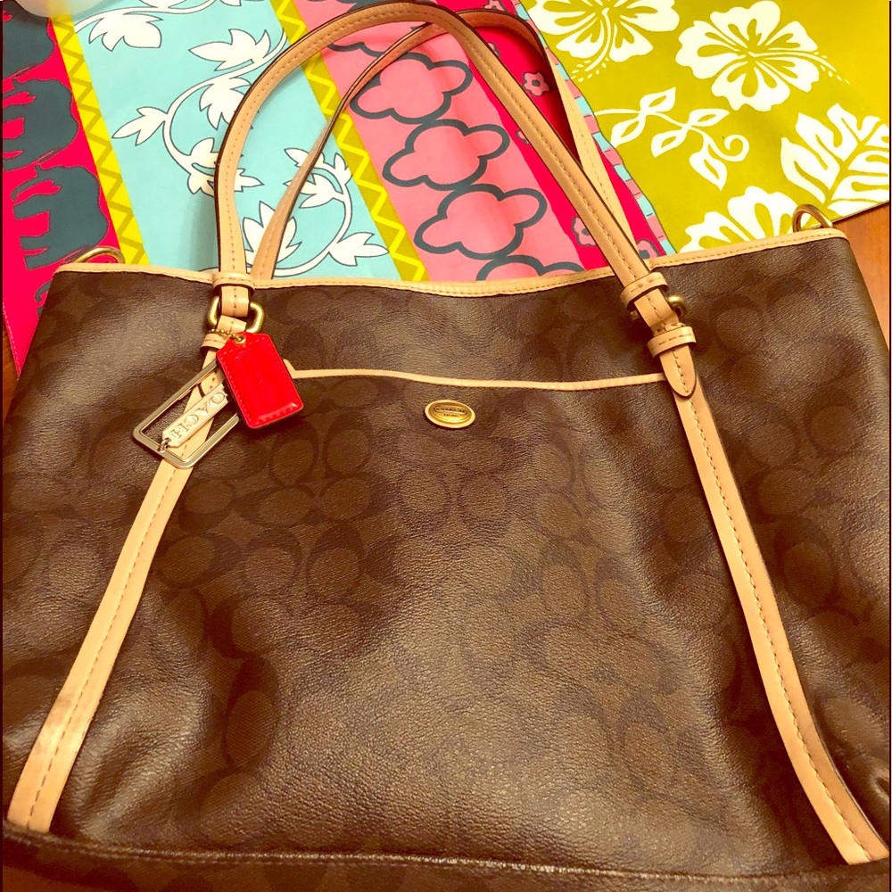 Coach logo bag